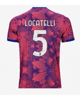Juventus Manuel Locatelli #5 Ausweichtrikot 2022-23 Kurzarm